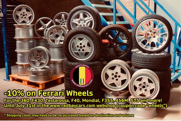 10% Discount on Ferrari Wheels at Red Bay Cars